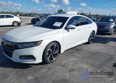 2020 Honda Accord Sport z USA, uszkodzony, nr VIN 1HGCV1F37LA158017